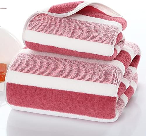 SOFTBATFY Microfiber Bath Towels 2 Pack - Light Absorbent Fluffy