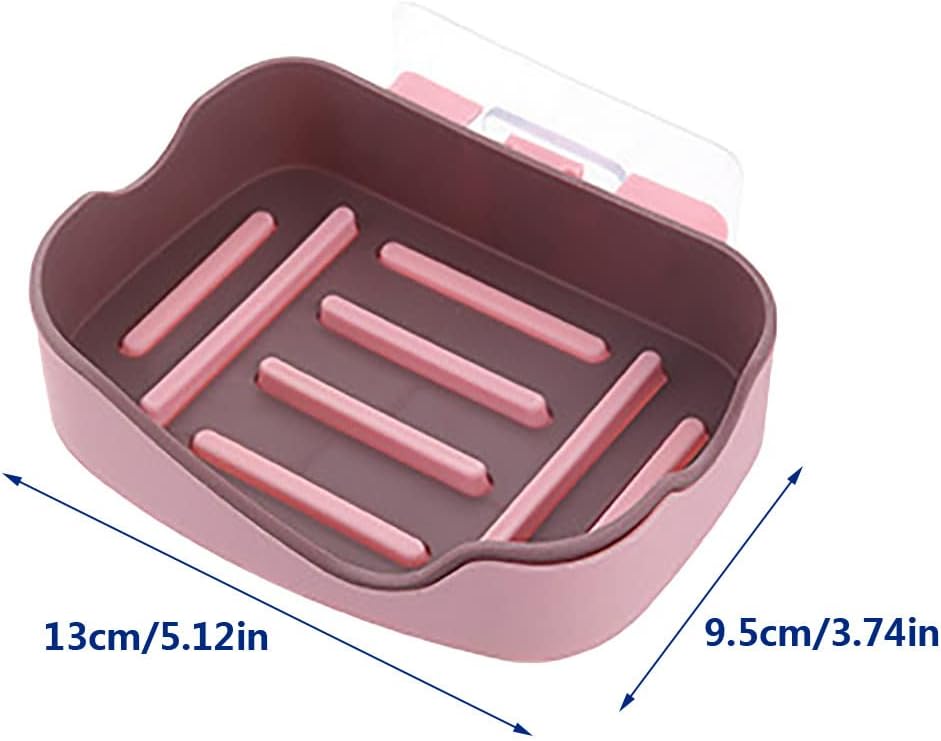 Red Roll-Up Soap Dish for Bar Soap