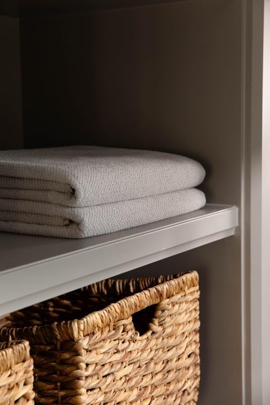 Cozy Earth Nantucket Pattern Bath Towel Set - 2 Pack 30 x 58