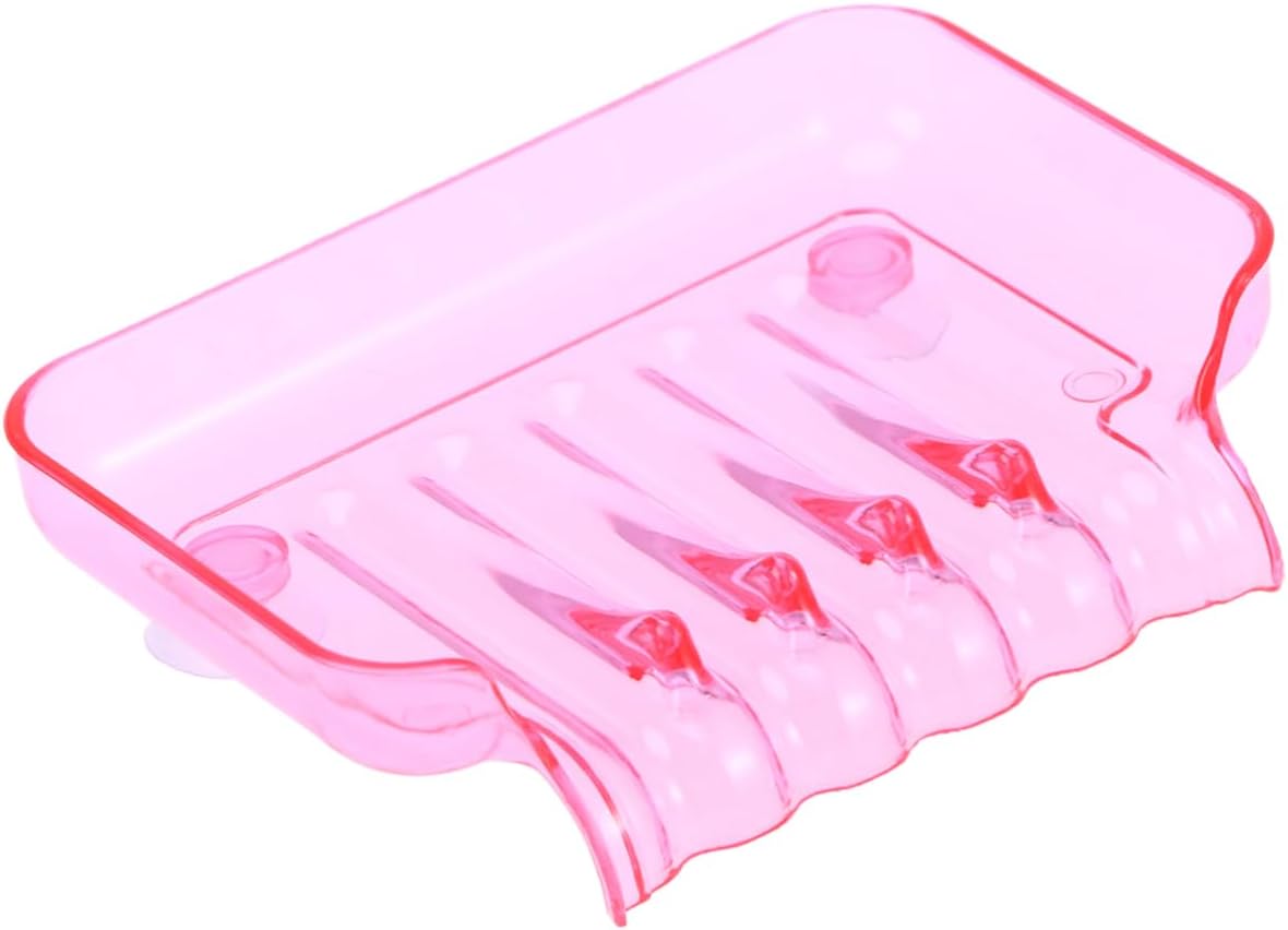 Garneck Bathroom Soap Dish Holder with Suction 1