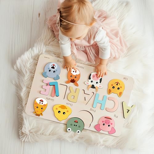 Zuzu Puzzle Personalized Name Puzzle for Toddlers