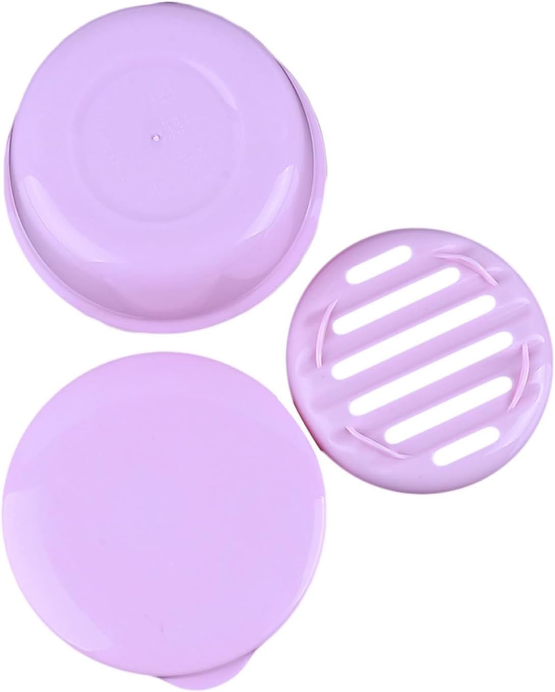 Portable Soap Dish with Lid for Travel and Home Use Pink