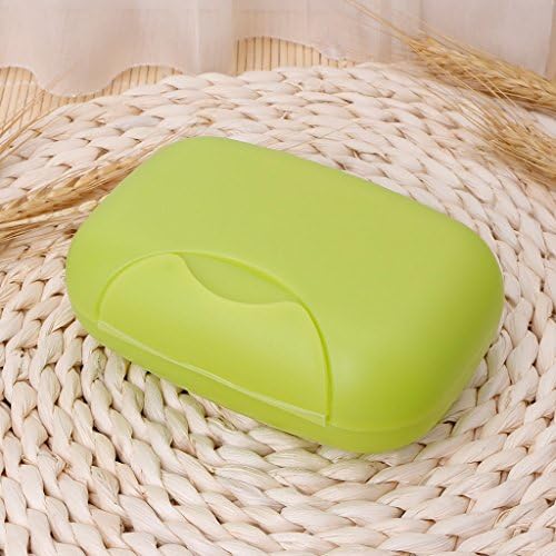 ZIRANU Travel Soap Dish Holder for Bathroom Shower Kitchen