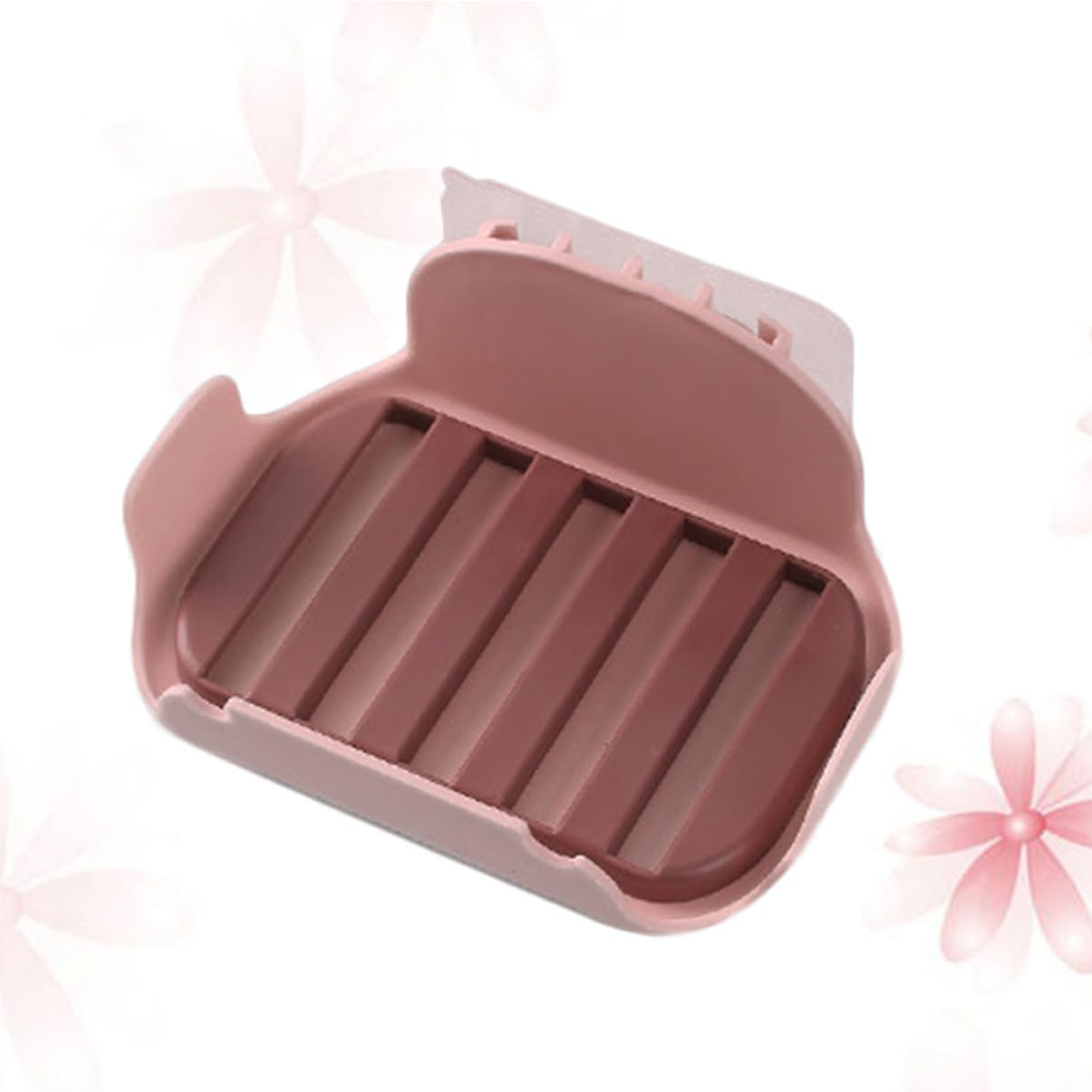 HOOTNEE 2Pcs Double Layer Adhesive Soap Holder