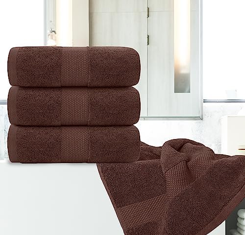 White Classic Luxury Bath Towels 30x56 4 Pack