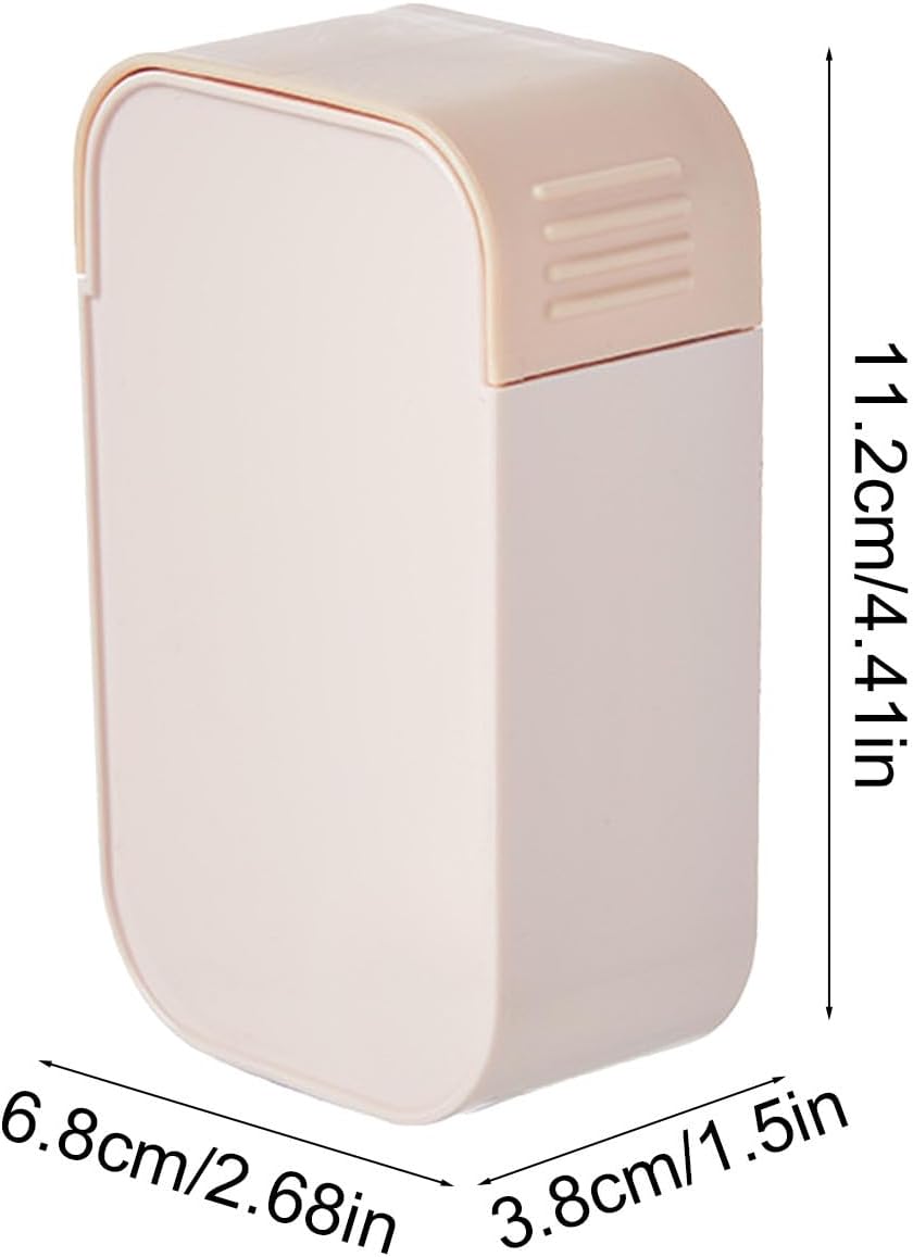 Bar Soap Travel Case Pink Leakproof Portable Holder