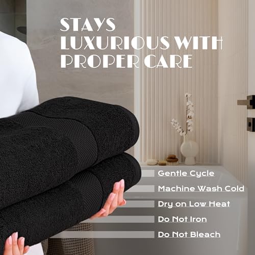 White Classic Luxury Soft Bath Sheets Set 2 Pack