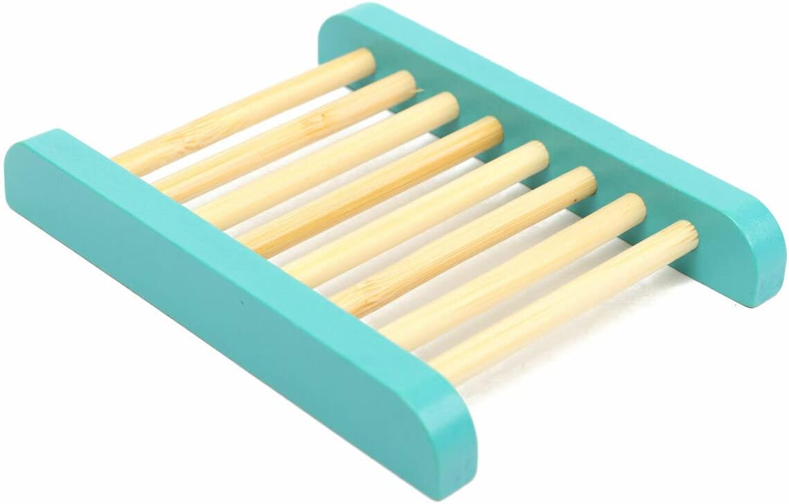 Acofuns Portable Shower Soap Wood Holder