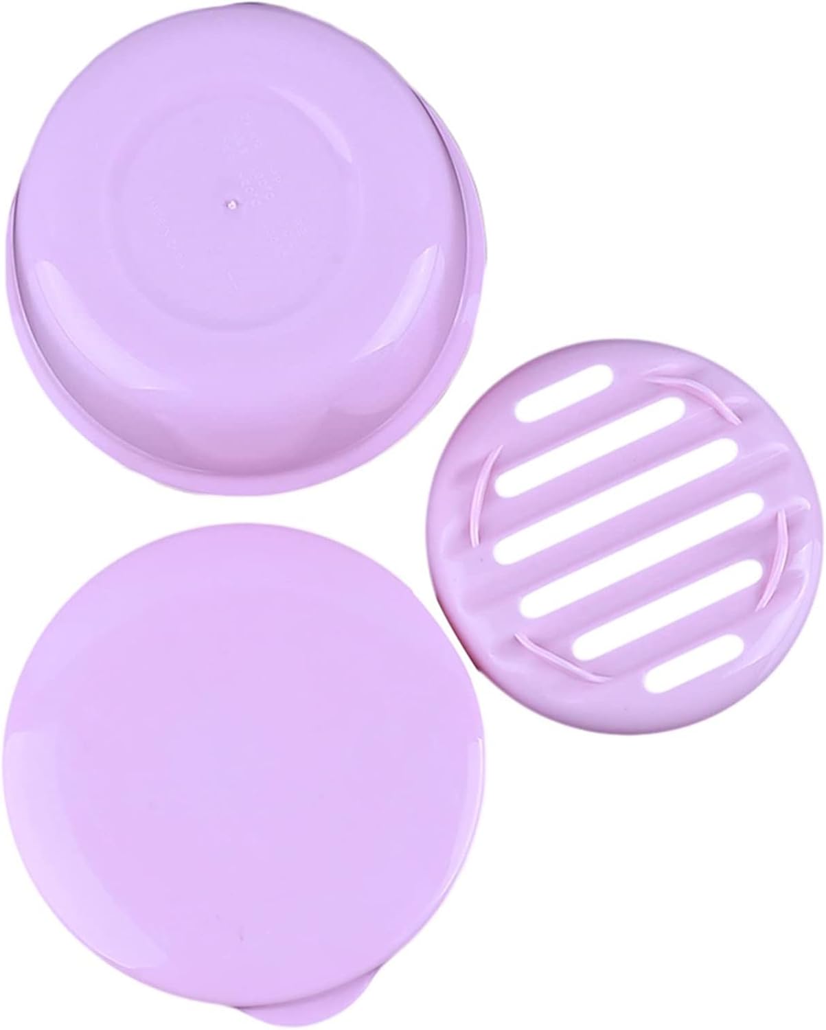DAMAJI Portable Soap Holder with Lid for Travel and Bath