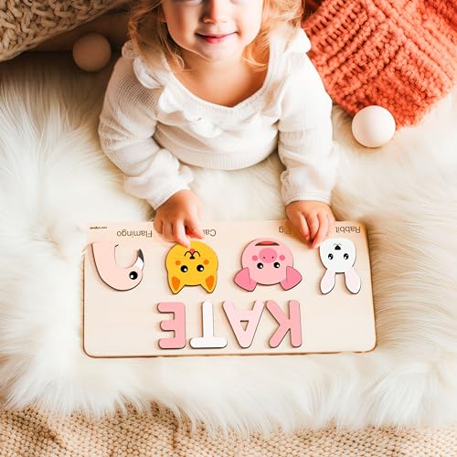 Zuzu Puzzle Personalized Name Puzzle for Toddlers