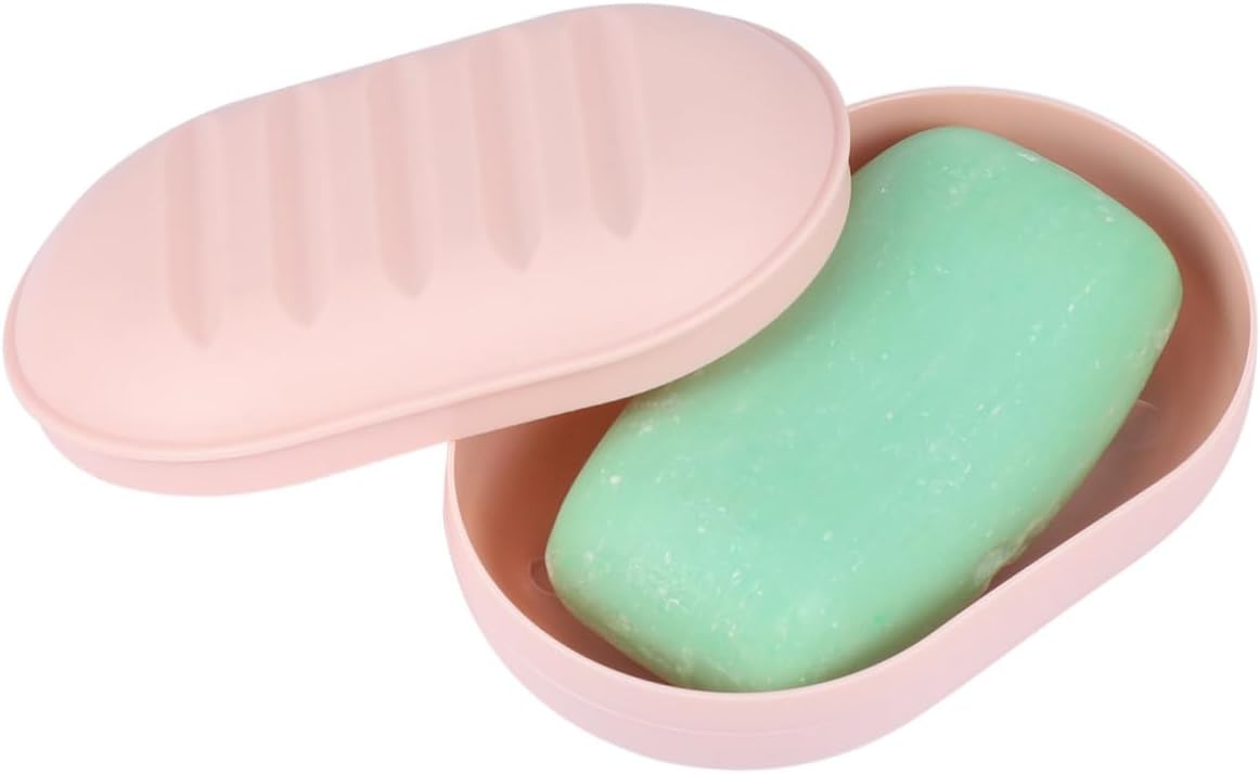Zerodeko 8-Pack Travel Soap Holder Plastic Case
