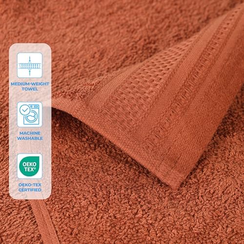 Superior Honeycomb Cotton Towel Set of 2