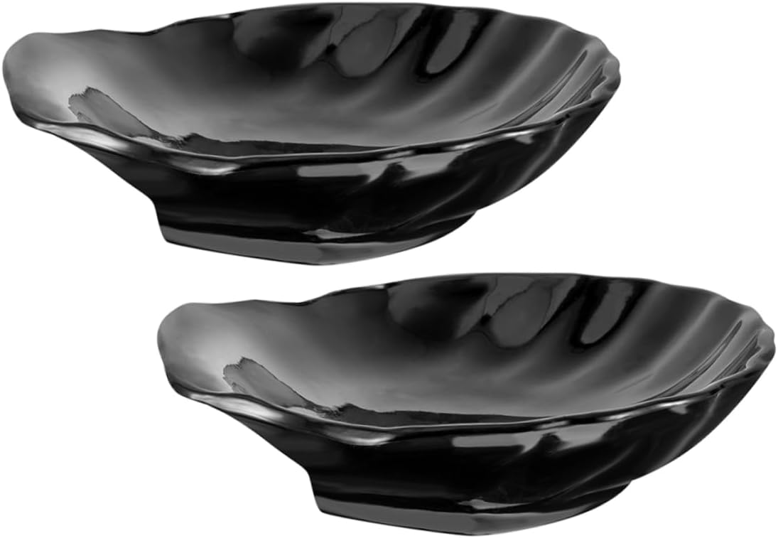 LIFKOME 2Pcs Shell Soap Dish Elegant Organizer