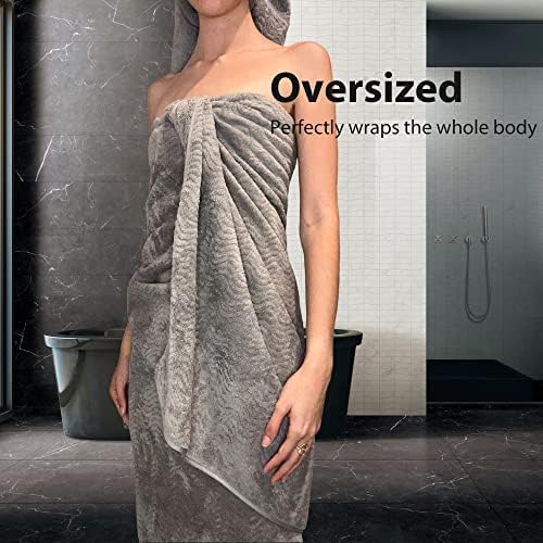 Smuge Ultra Soft Microfiber Bath Towel Set of 4
