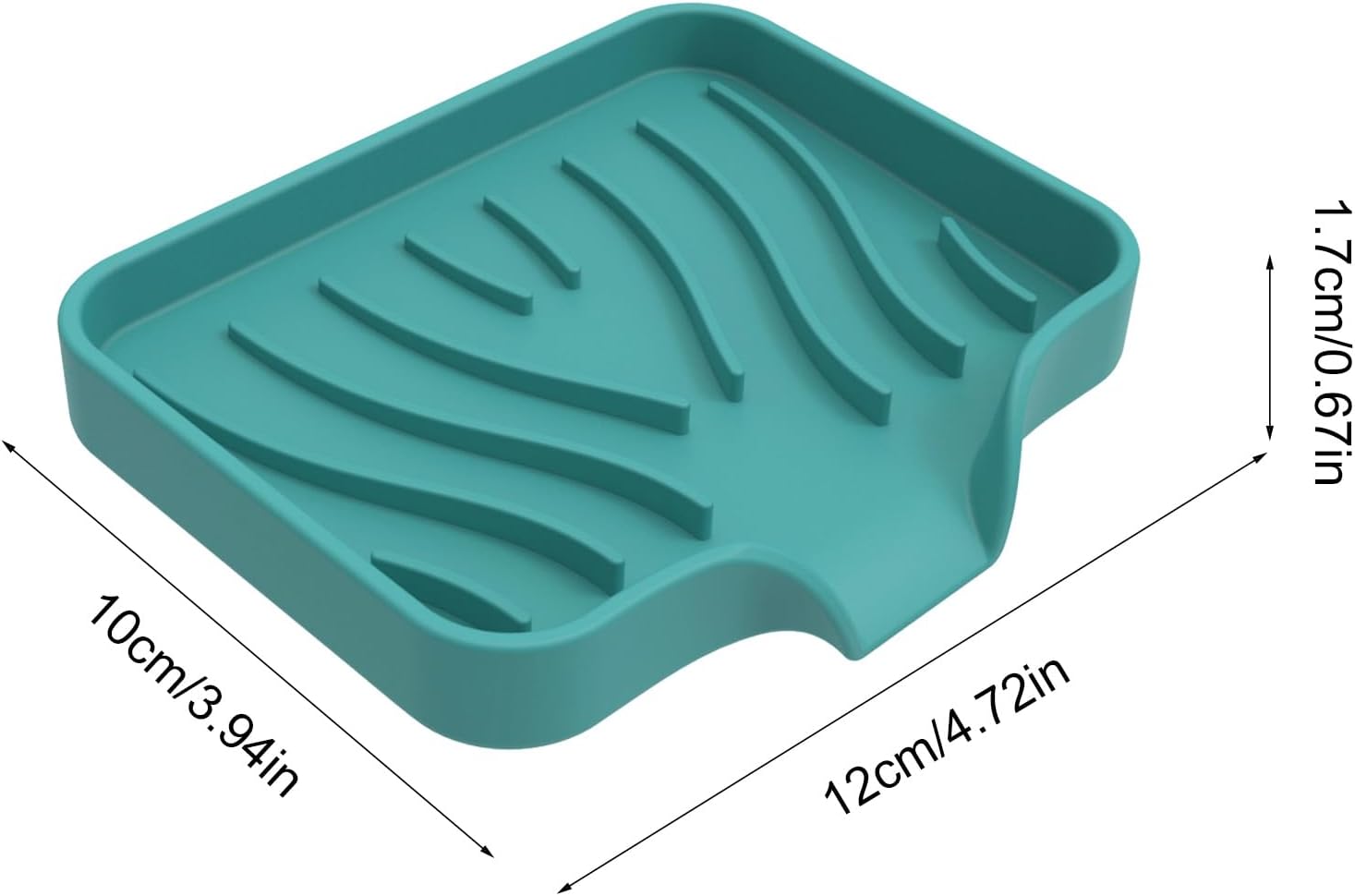 Kangnice Waterproof Soap Dish with Drain 1