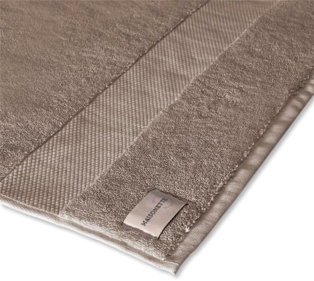 Maisonette Organic Cotton Turkish Bath Sheets - Light Brown Dune 2 Pack