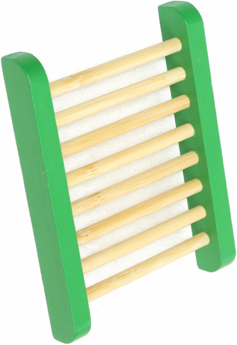 Acofuns Portable Shower Soap Wood Dish Tray Holder