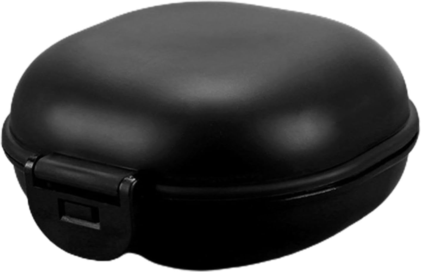 GLANSI Portable Leakproof Soap Holder with Lid - Black