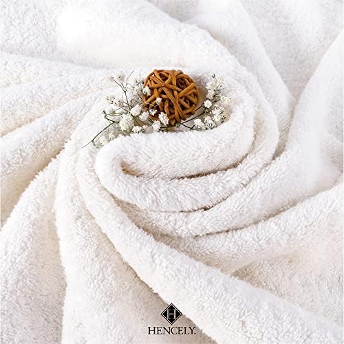 Hencely Premium Bath Towel Set of 4 28x58 Inches