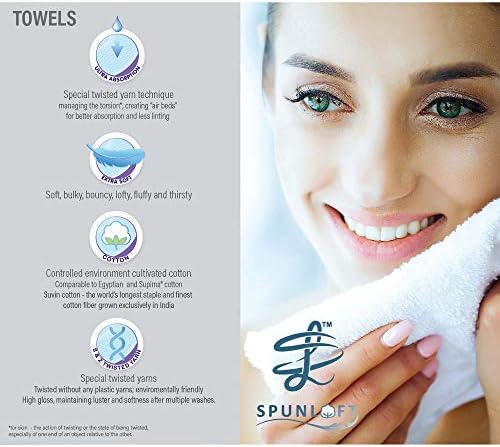 Modern Threads 4-Pack Bath Towels Grey 30x54