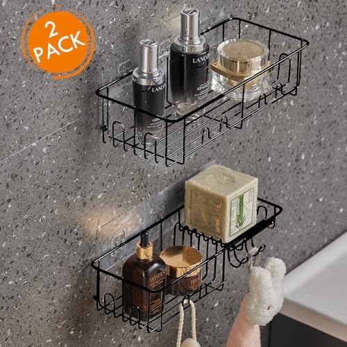 Leeda 2-Tier Soap Dish Holder Shower Caddy Organizer