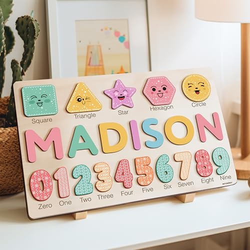Personalized Wooden Name Puzzle for Kids
