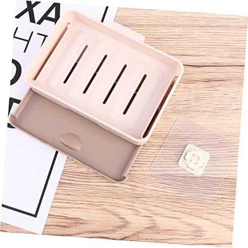 Alipis Wall-Mounted Soap Dish Draining Soap Rack