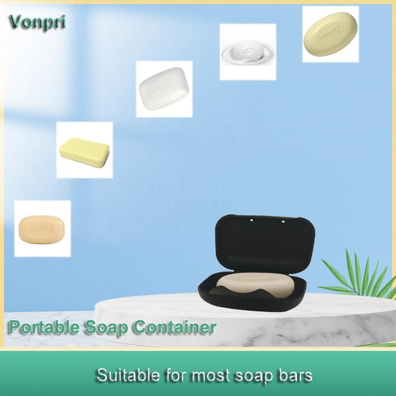 Vonpri Travel Soap Case Bar Holder Container