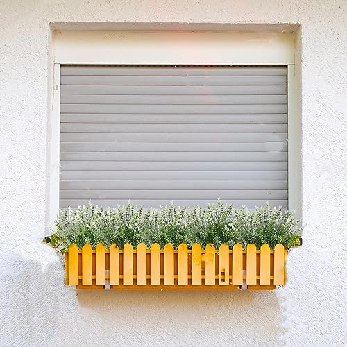 ZeKonan Artificial Lavender Flowers 6 Bundles 17 Each