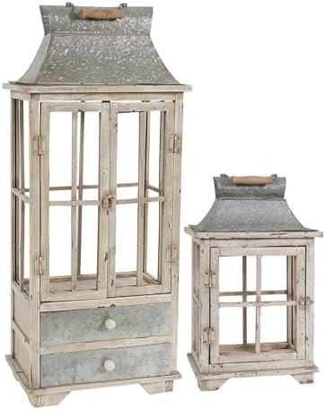 Strawberry Fairy Decorative Candle Lantern Set