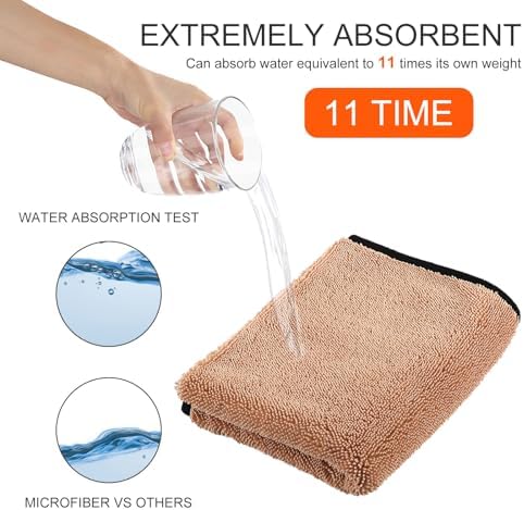 Longzhuo Shiny Bath Wipes Drying Towels 3pcs Super Absorbent Microfiber