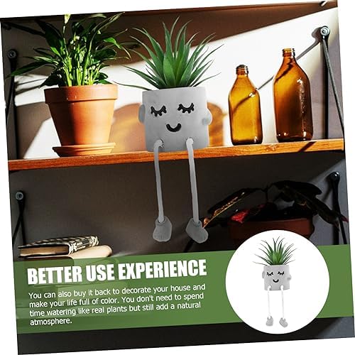 PRETYZOOM Artificial Bonsai with Hanging Leg Design 1