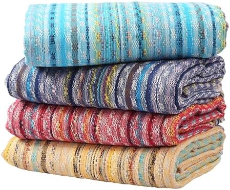 CACALA Extra Large Turkish Bath Towels Set of 4 100 Cotton