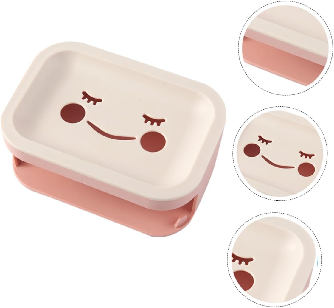 Double Layer Wall-Mounted Soap Holder for Bathroom and Kitchen