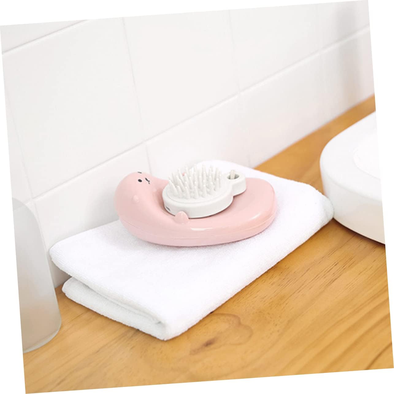 Luxshiny Heart Shaped Soap Drainer Holder
