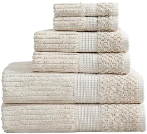 Springtree Home 100 Cotton 6-Piece Bath Towel Set