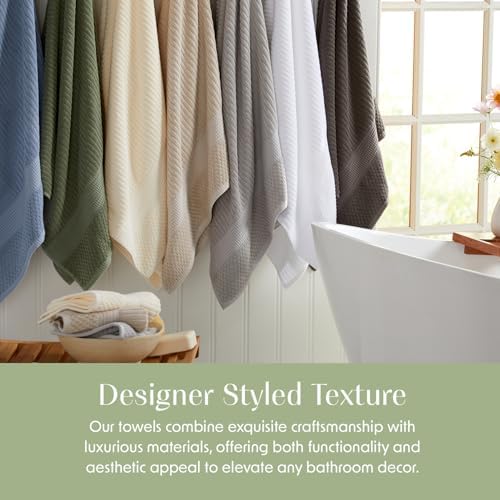 Springtree Home 100 Cotton 6-Piece Bath Towel Set