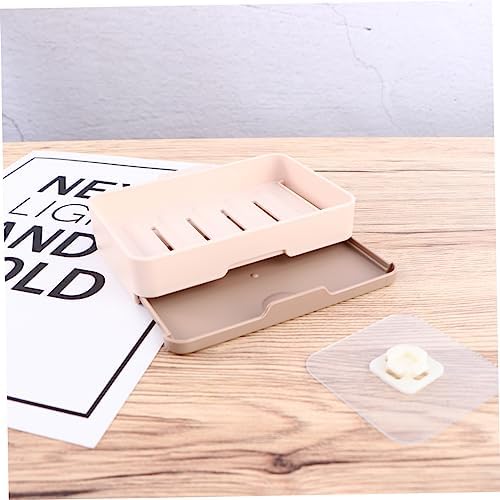 Hoement Leak Proof Soap Dish Wall Mounted Holder