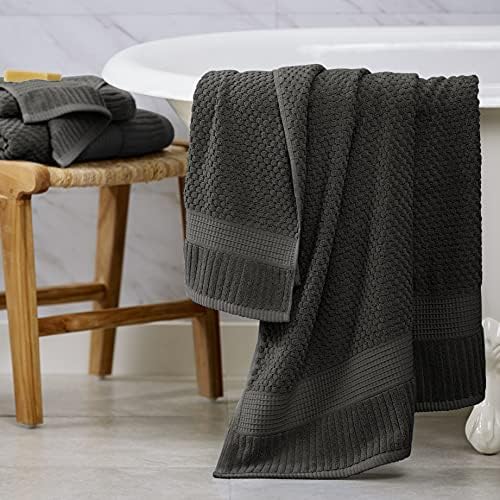 NY Loft 100 Cotton Bath Towel Set 4 Pack