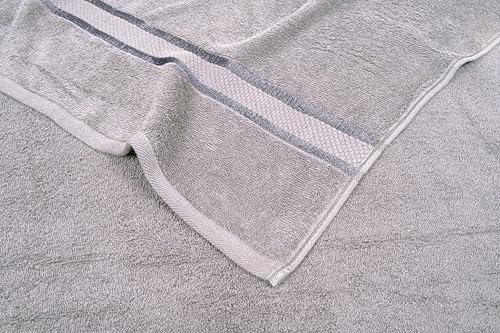 Chic Light Grey 2-Piece Bath Sheet Set - Premium Cotton Towels