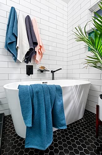 Simpli-Magic 79448 Popcorn Textured Bath Towels 4 Pack