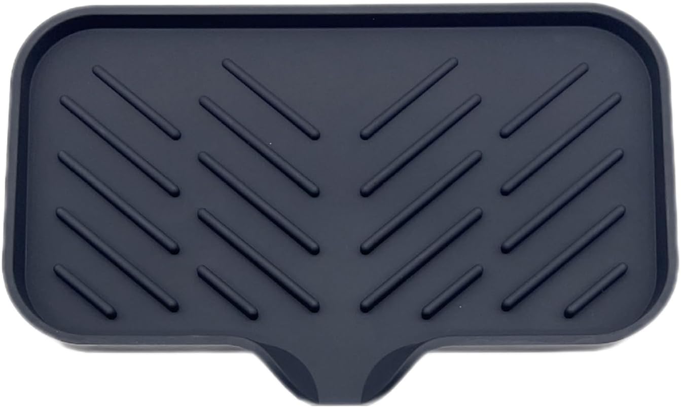 Lamphle Drain Mat Silicone Soap Dish Organizer