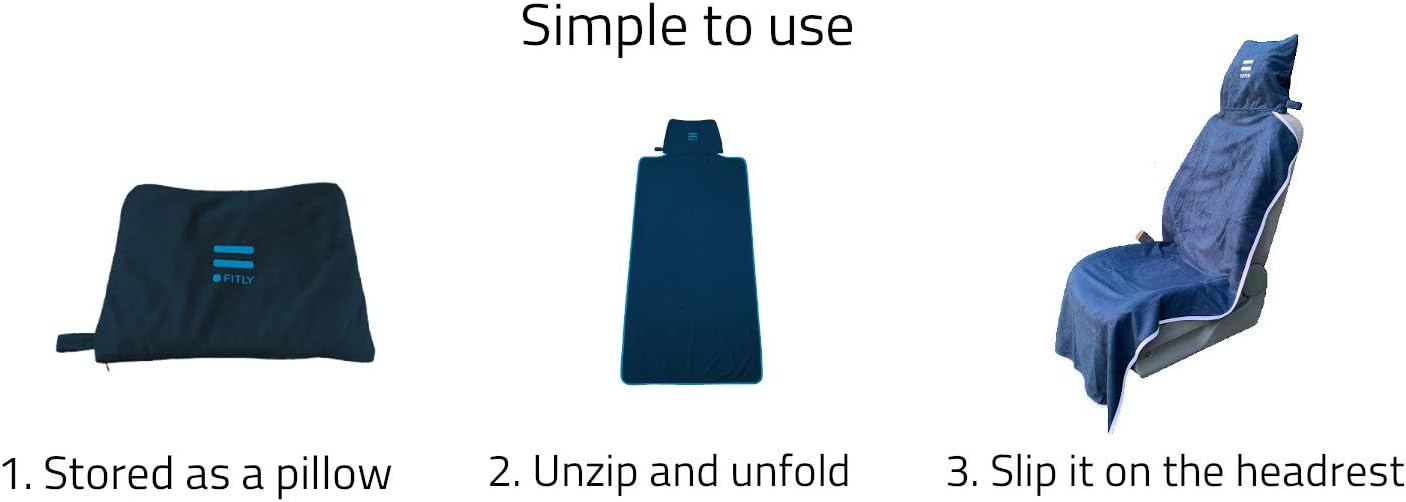 Triple Purpose Towel - Eco-Friendly Plush Bath Towel for Active Life