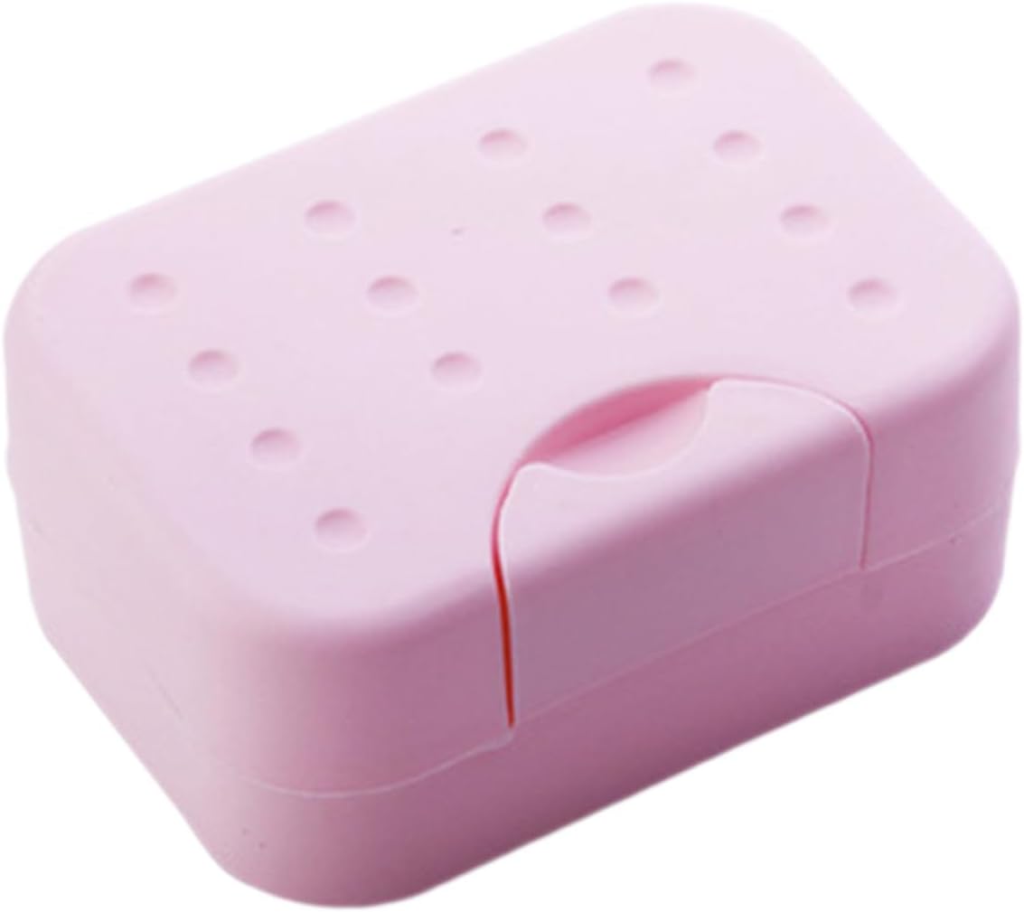 Leakproof Soap Holder with Lid for Bathroom and Travel