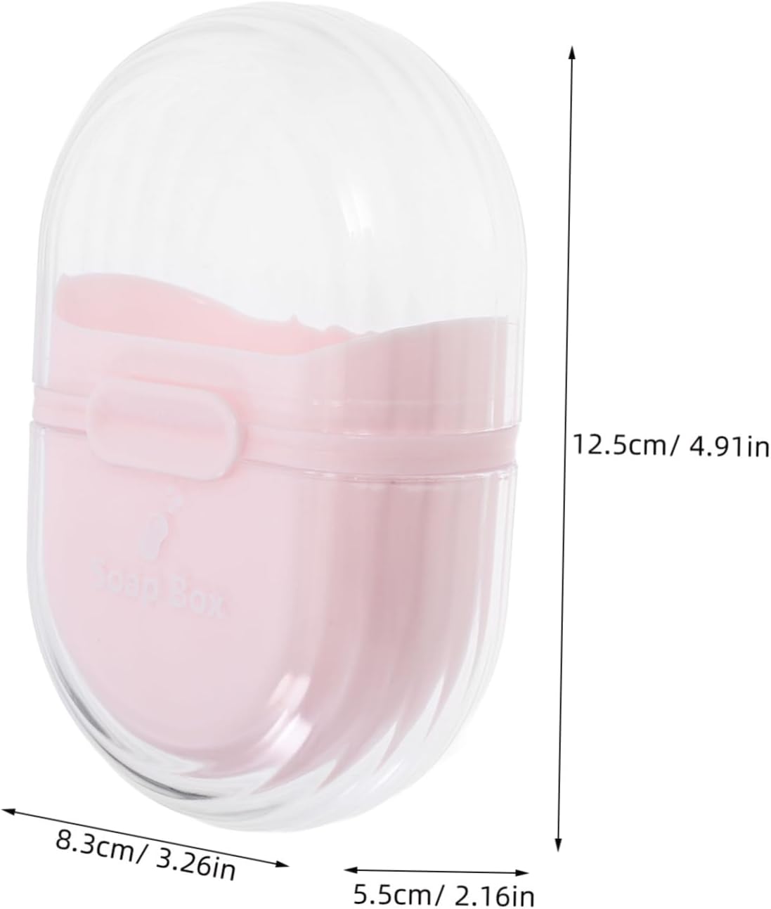 ABOOFAN Travel Soap Dish Portable Waterproof Holder