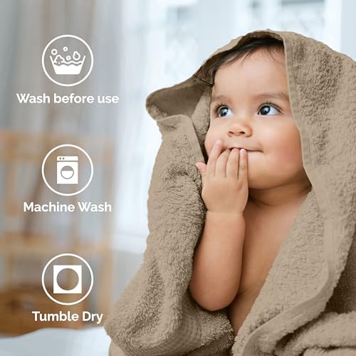 Martex Easy Living 6-Piece Bathroom Towel Set Soft Fluffy Quick-Dry Towels
