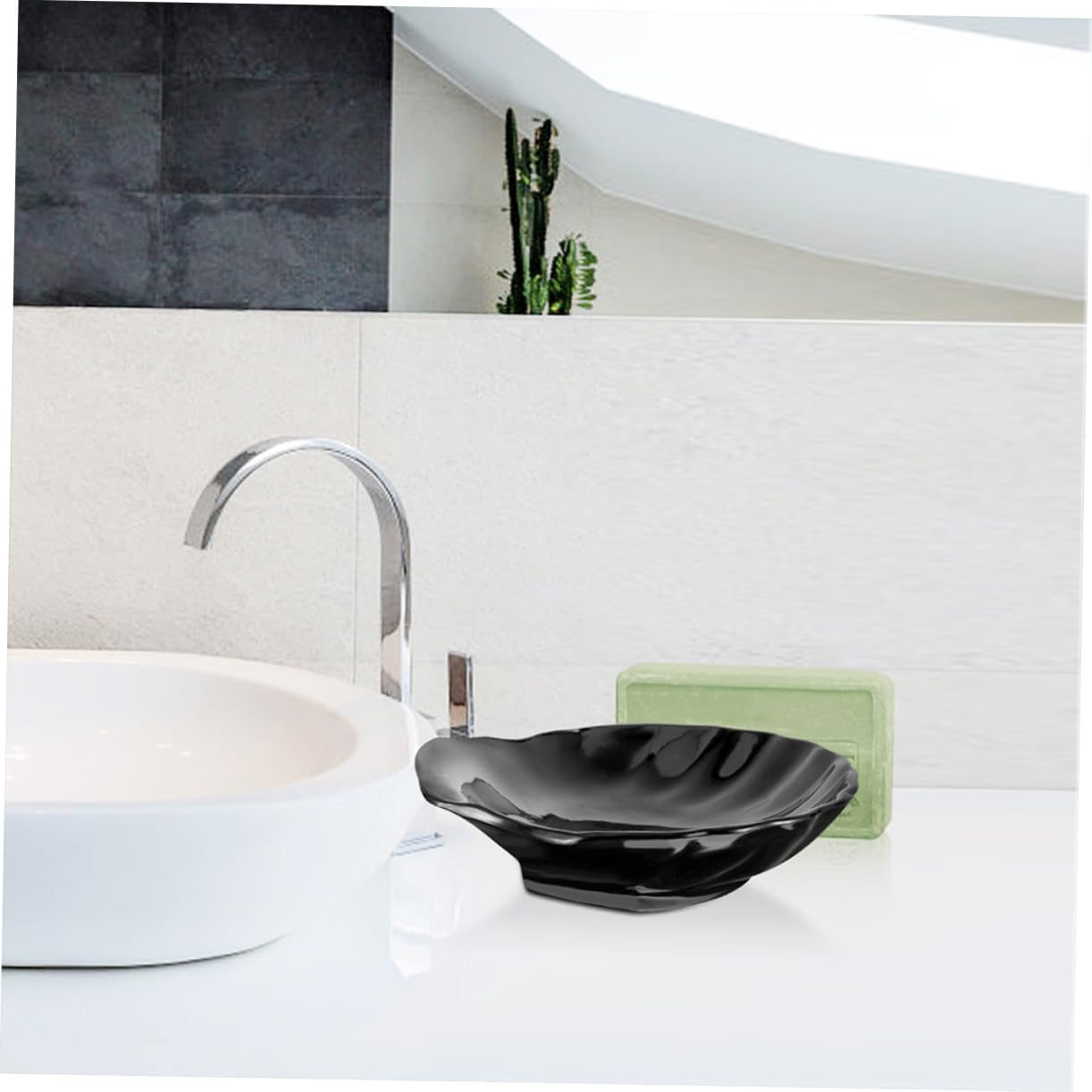 STOBAZA Ocean-Themed Shell Soap Dish Holder
