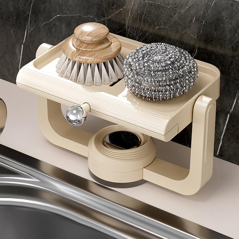 Rotating Suction Soap Holder 360 Rotate Space-Saving Drainage Pink