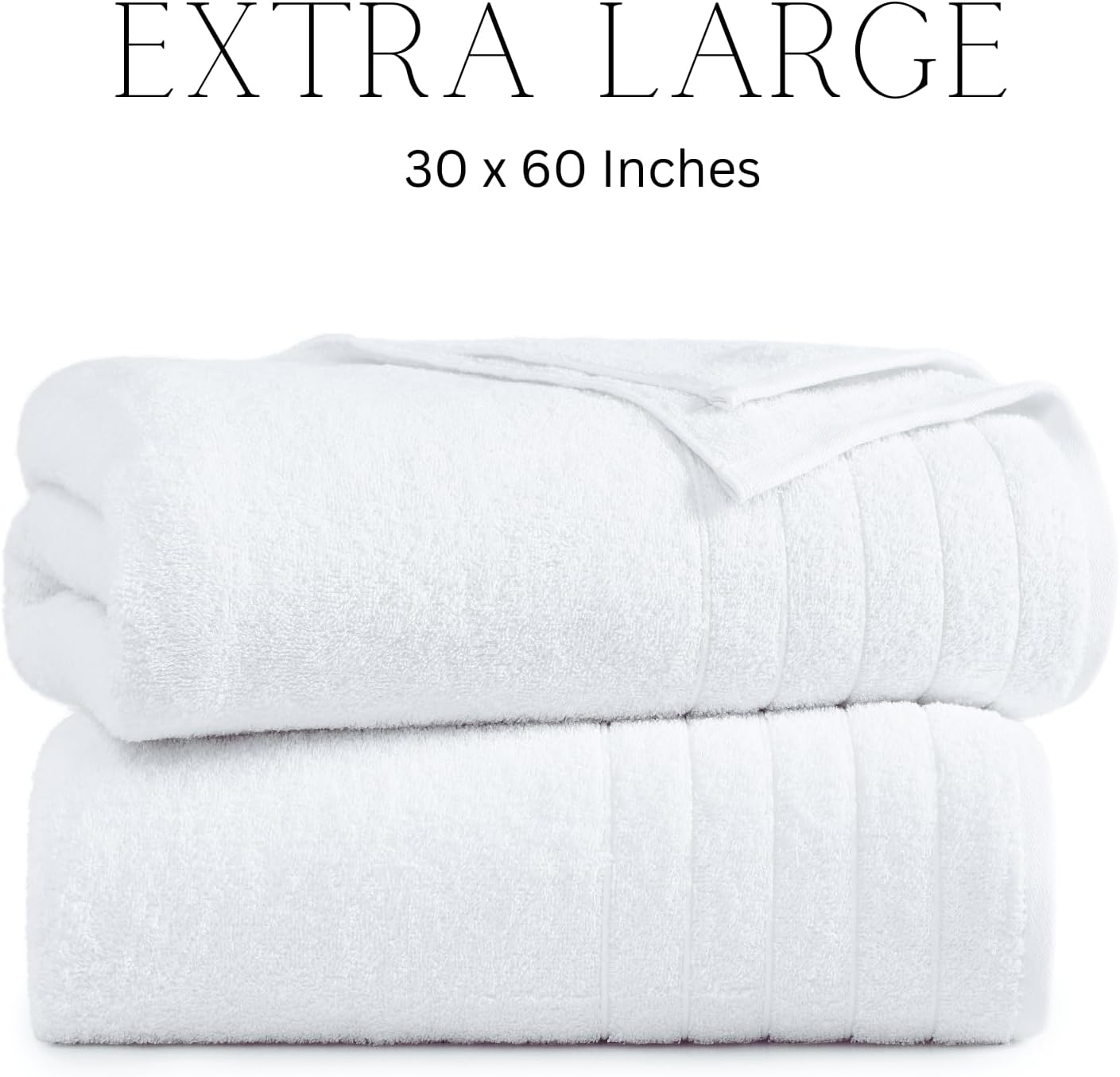 Casa Platino 100 Cotton Bath Towel Set 2 Pack