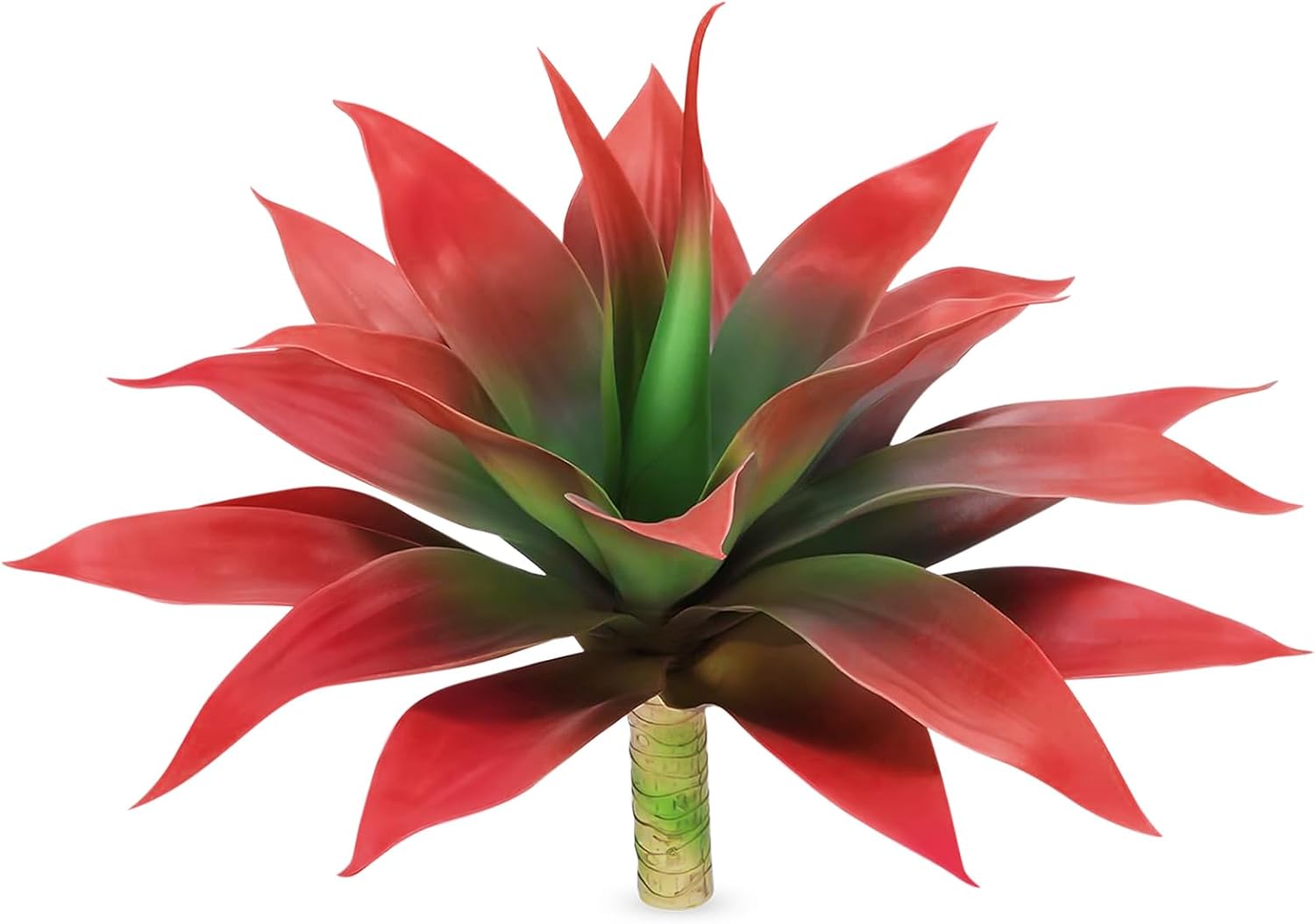 Velener Red Fake Agave Plant 22 Inches Set of 1 1